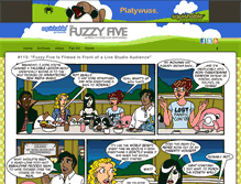 Tablet Screenshot of fuzzyfive.com